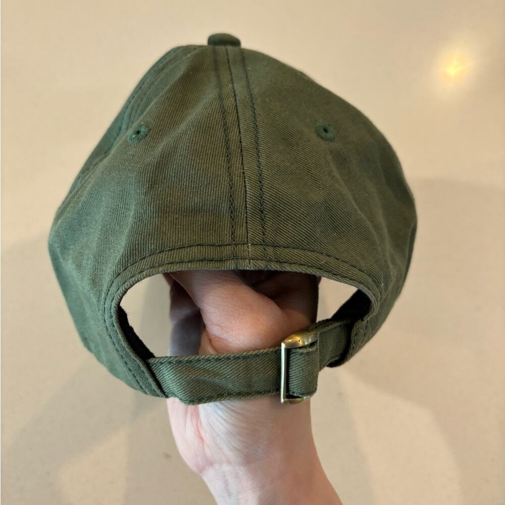 Green Adult Monogram "F" Hat - Picture 3 of 4